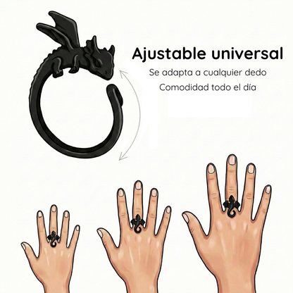 Anillo Alas de Dragón