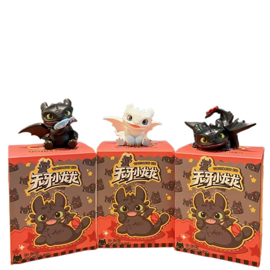 Toothless Mini Dragons Surprise Box – Collectible Resin Figures