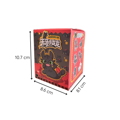 Caja Sorpresa Mini Dragones Desdentao – Figuras Coleccionables de Resina